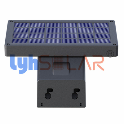 Schwarze Bewegungs-Sensor-Solarplattform beleuchtet 5W 3000K CCT für Garten-dekorative Beleuchtung