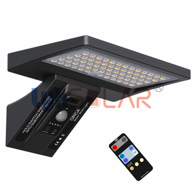 Schwarzer Posten der Plattform-5W führte Solarmaterialien ABS der licht-3000k CTT und Anti-UV PC Linse