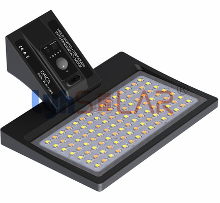 Schwarze Solarplattform 8W beleuchtet Materialien im Freien ABS und Anti-UV PC Linse