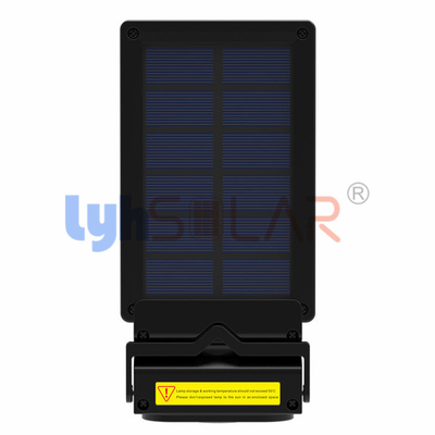 IP65 wasserdichte solarbetriebene Sicherheitsleuchten für den Außenbereich mit PC-Linse und Magnetfuß