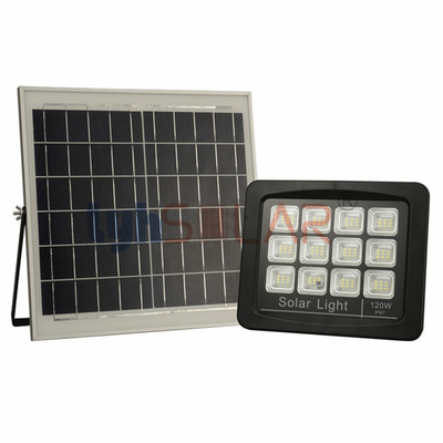 imprägniern die Solarflut-Lichter des Schwarz-20W, die mit Bewegungs-Sensor IP65 im Freien sind, Solarsicherheitsleuchte 2200lm