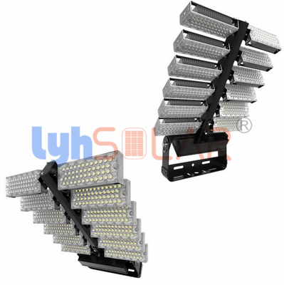 1440 W Outdoor-LED-Sportleuchten 3000–6000 K mit PC-Linse, 20 Grad Abstrahlwinkel