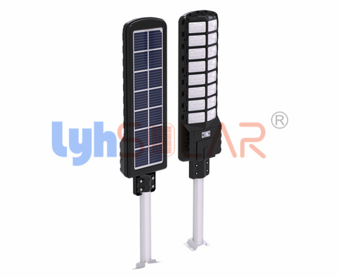 garten-Straßenlaterne Smd5730 des Schwarz-2500Lm imprägniern Solarmit IP65 für im Freien