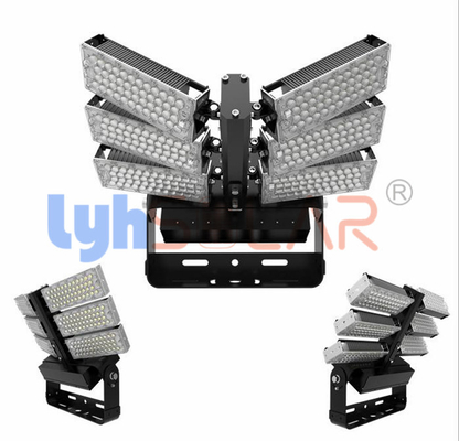 720W Stadions-Licht des Schwarz-LED mit hoher Bucht SMD5050 Chips Total 112320Lm für Sport-Feld