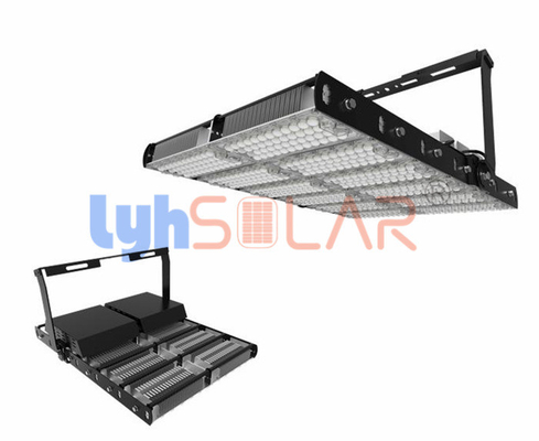 1500 W LED-Spot-Licht für den Außenbereich, schwarz, mit Pulverbeschichtung, Anti-UV, für Stadion