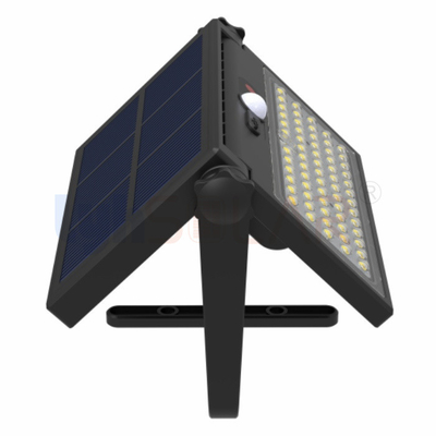 8W 1000Lm Solarflutleuchten Outdoor Pad Form Design mit kleinem Paket