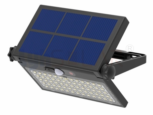 Hohe Beleuchtungswirksamkeit 8W Solarflutleuchten für den Außenbereich mit Bewegungssensor