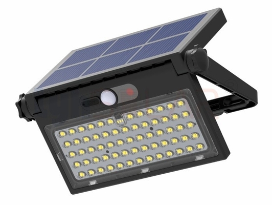 Hohe Beleuchtungswirksamkeit 8W Solarflutleuchten für den Außenbereich mit Bewegungssensor