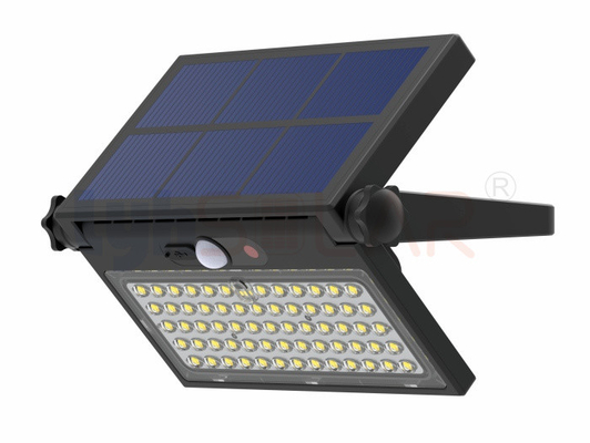 Hohe Beleuchtungswirksamkeit 8W Solarflutleuchten für den Außenbereich mit Bewegungssensor