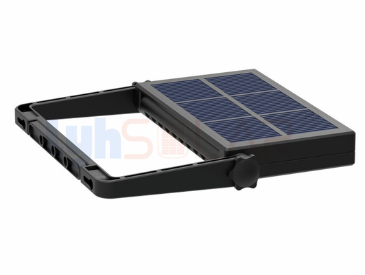 Schwarze Pad-Form Solarflutleuchten im Freien über 1000Lm mit CE RoHS-Zulassung