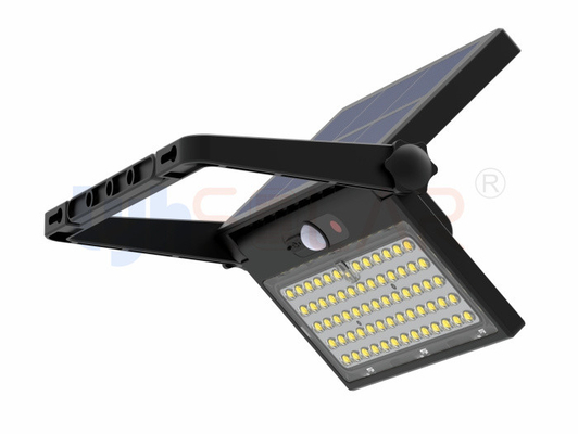 Schwarze Pad-Form Solarflutleuchten im Freien über 1000Lm mit CE RoHS-Zulassung