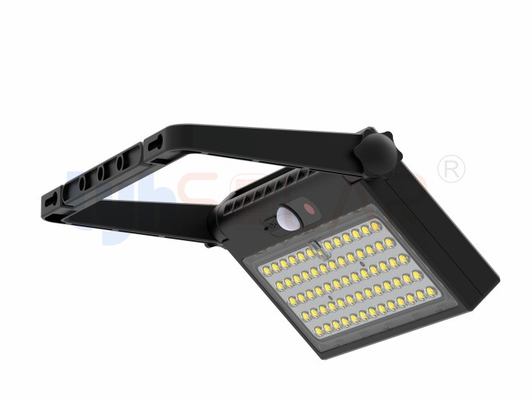 Schwarze Pad-Form Solarflutleuchten im Freien über 1000Lm mit CE RoHS-Zulassung