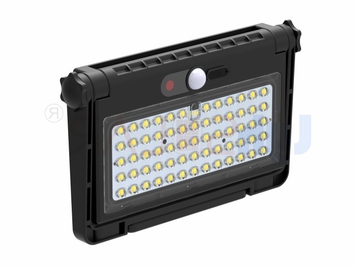 64pcs LED 8W Solarflutleuchten Außen IP65 Wasserdicht Für Garagenbeleuchtung